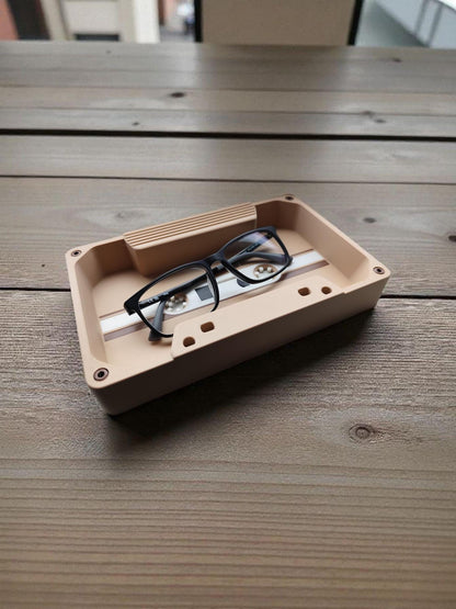 Retro Cassette Tape Tray
