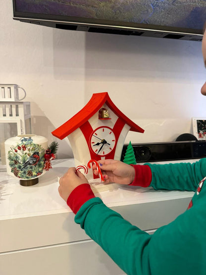 3D Printed Christmas Cuckoo Clock