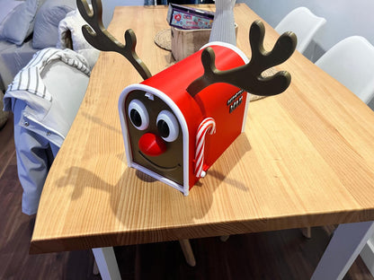 Rudolph Christmas Mailbox