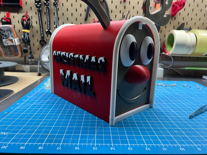 Rudolph Christmas Mailbox