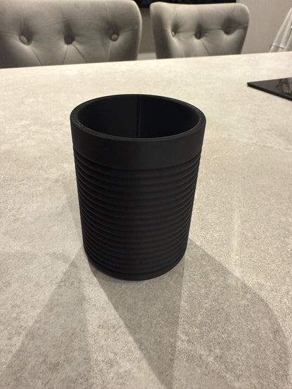 Ribbed Toothbrush Holder or Pencil Cup