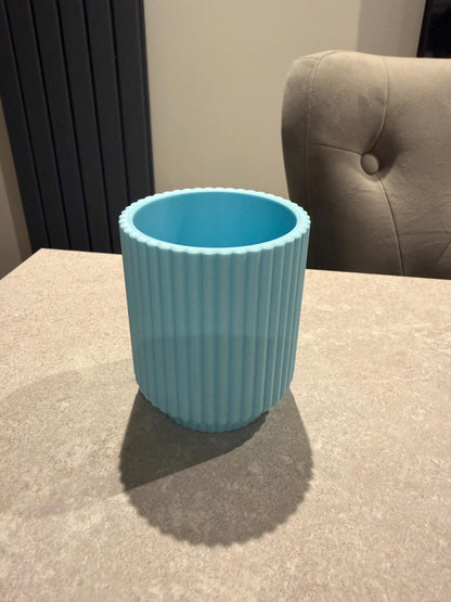 Ribbed Toothbrush Cup/holder