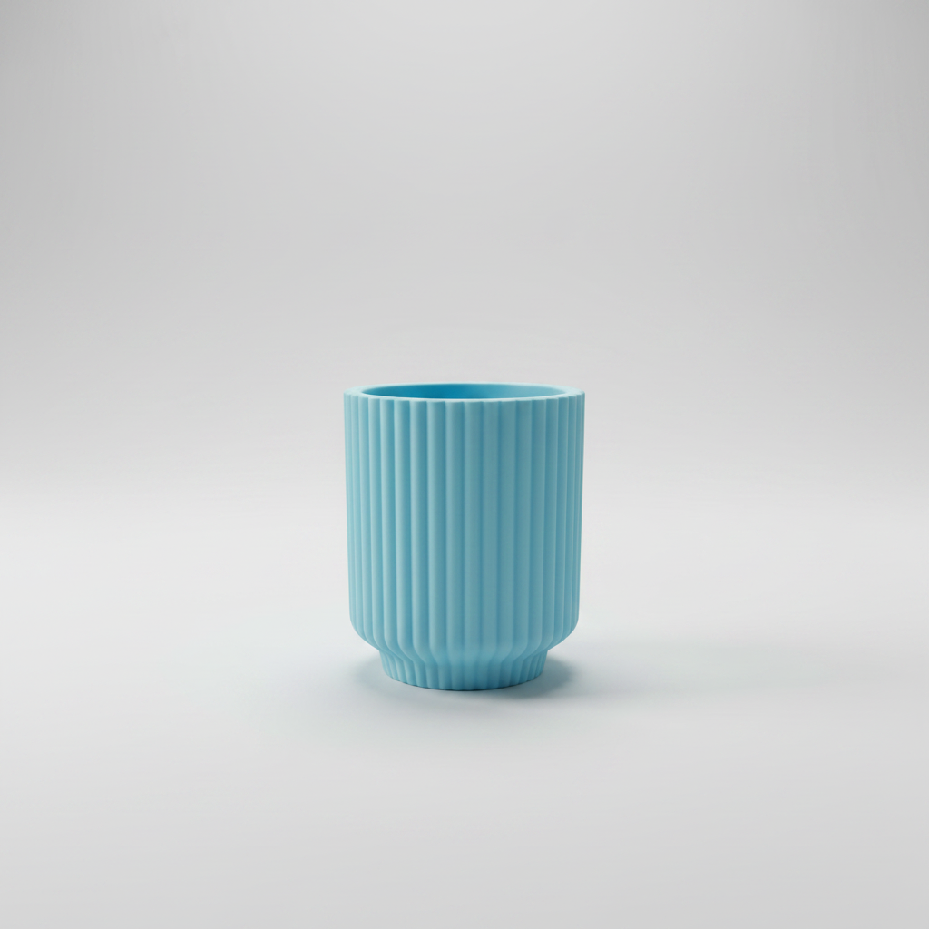 Ribbed Toothbrush Cup/holder
