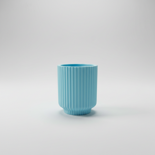 Ribbed Toothbrush Cup/holder