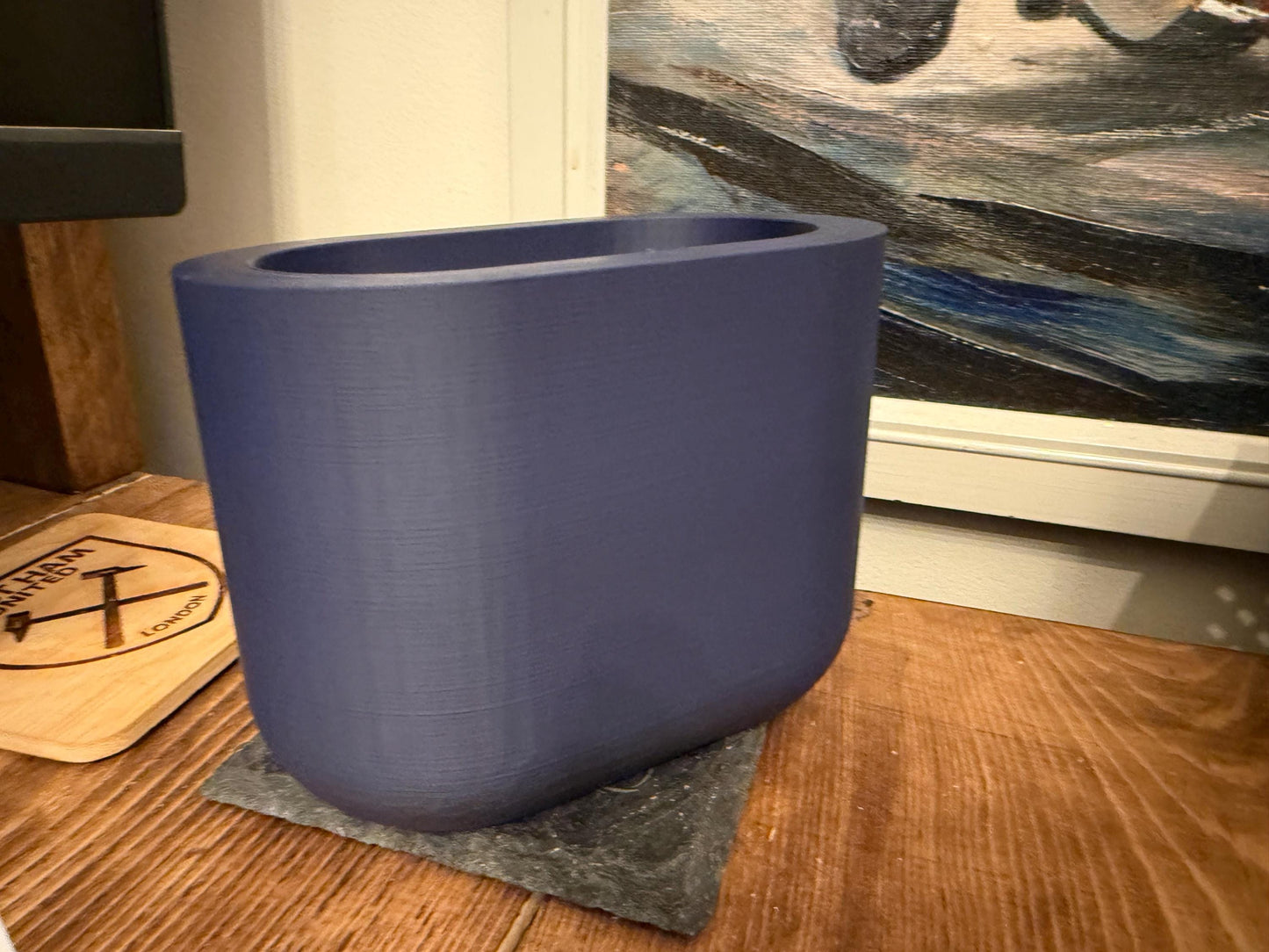 3D Printed Remote Control Holder – Rounded Sofa Organiser
