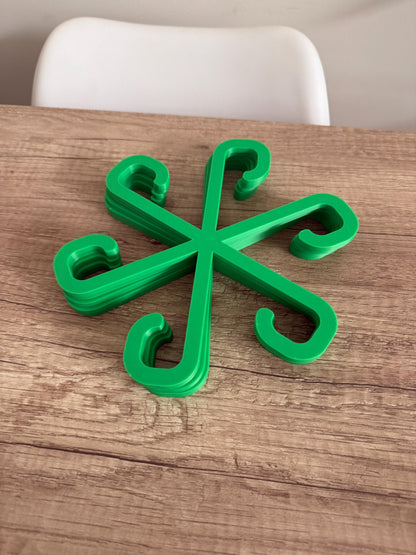 3D Printed Plant Support Hooks 5 Pack