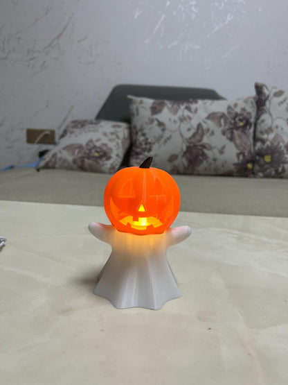 Halloween Pumpkin Tealight Holder