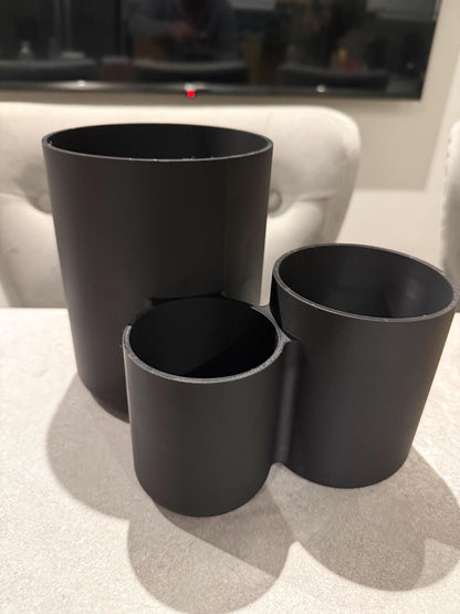3D Printed Modern 3 Section Kitchen Utensil Holder