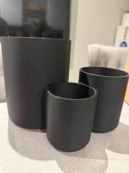 3D Printed Modern 3 Section Kitchen Utensil Holder