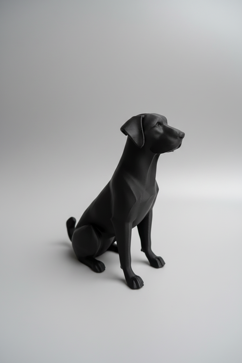 Labrador Dog Sculpture