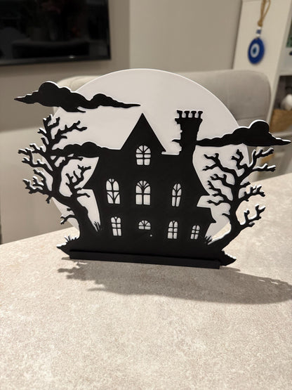 Spooky Halloween Hill House