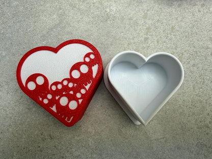 Heart Skull Jewellery Box