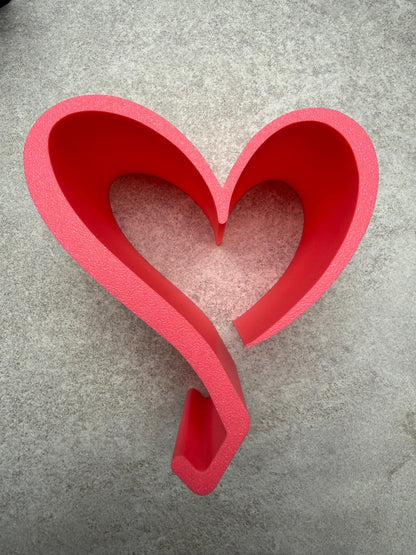3D Printed Heart Phone Stand – Desk Phone Holder UK