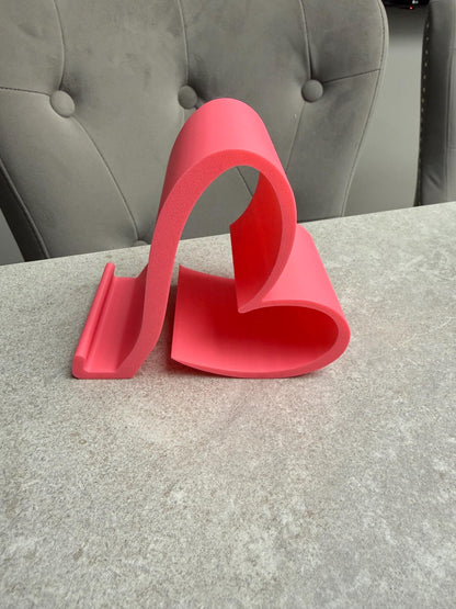 3D Printed Heart Phone Stand – Desk Phone Holder UK