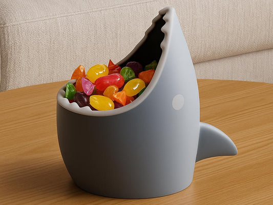 3D Printed Shark Sweet Bowl
