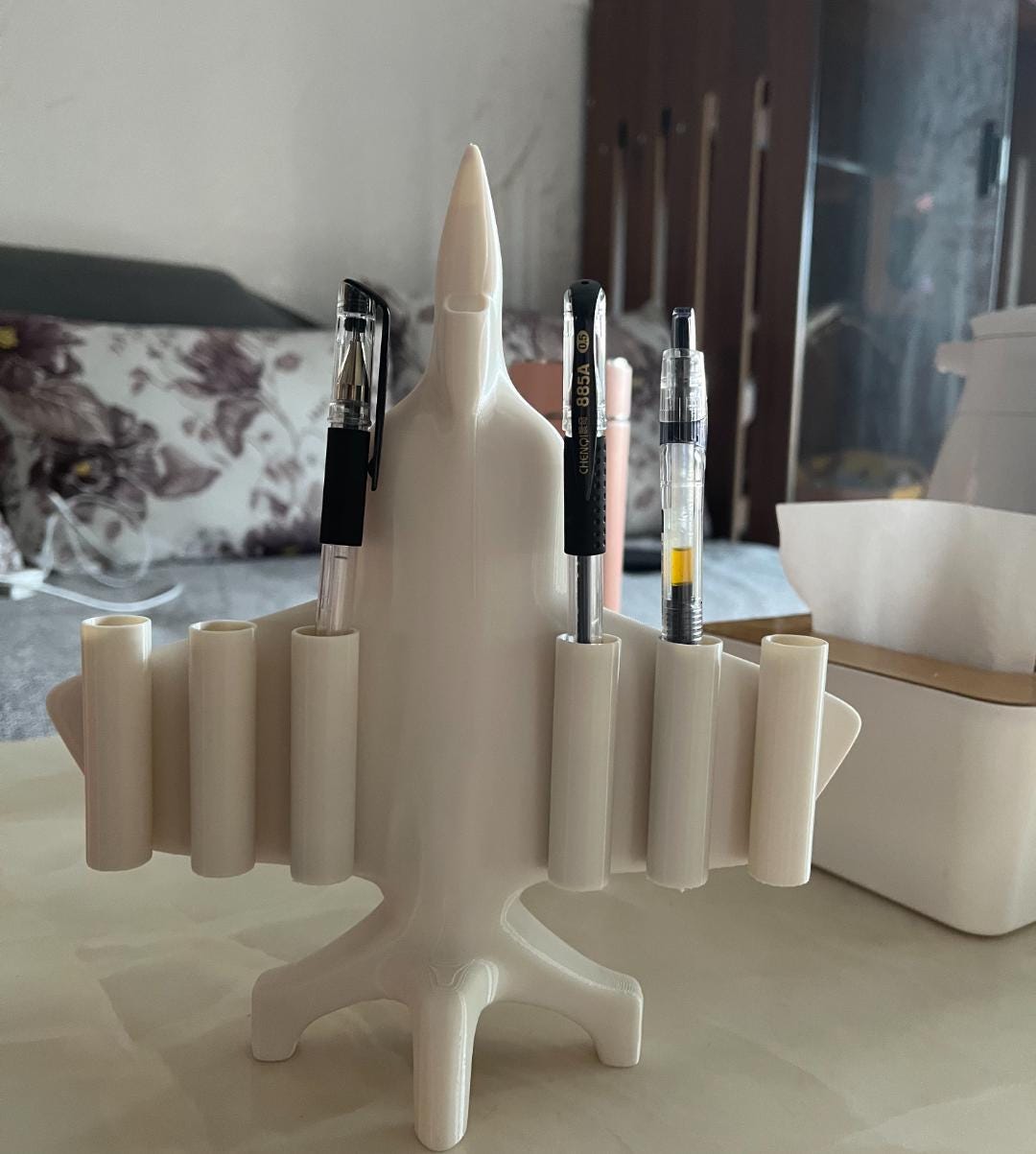 Fighter Jet Pen & Pencil Holder