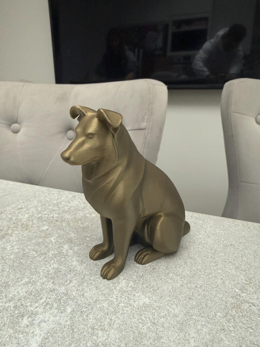 Australian Collie Dog Sculpture