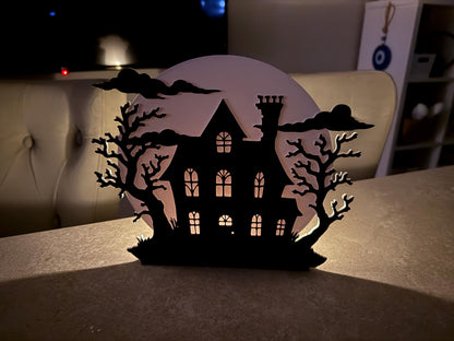 Spooky Halloween Hill House