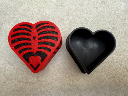 Heart Skeleton Jewellery Box