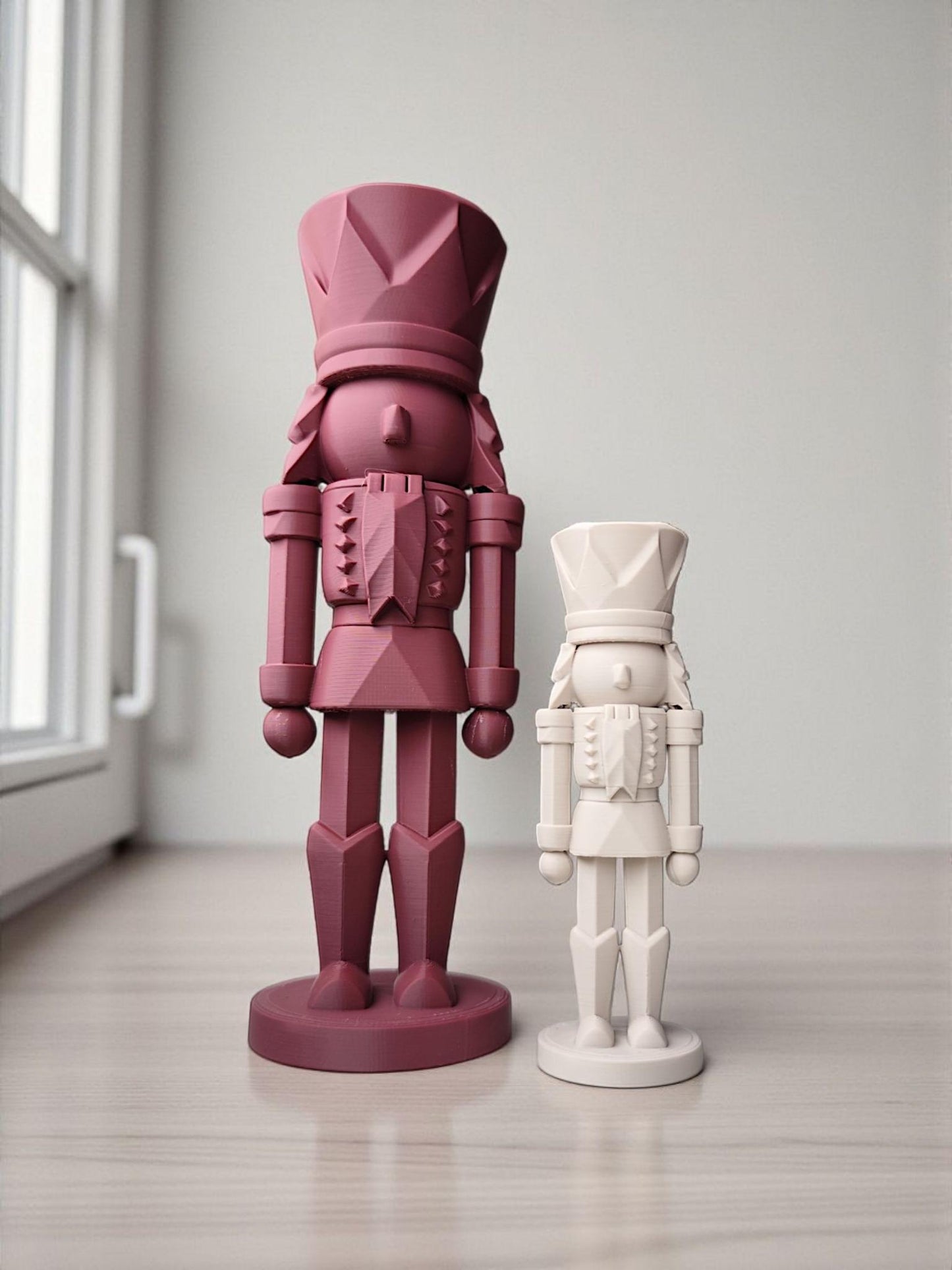 3D Printed Nutcracker Christmas Decoration