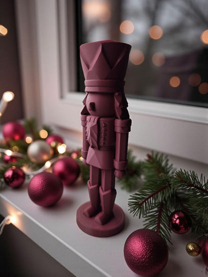 3D Printed Nutcracker Christmas Decoration