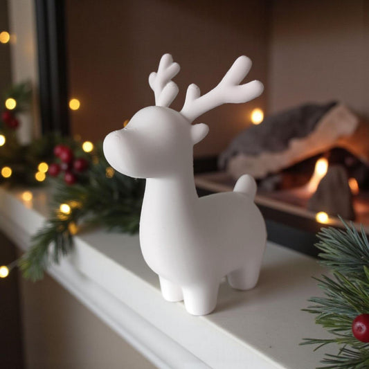 3D Printed Cartoon Reindeer