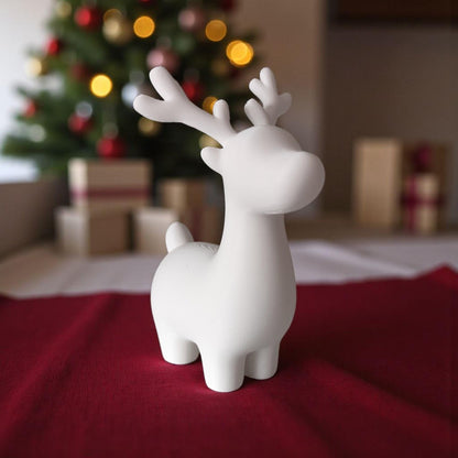 3D Printed Cartoon Reindeer