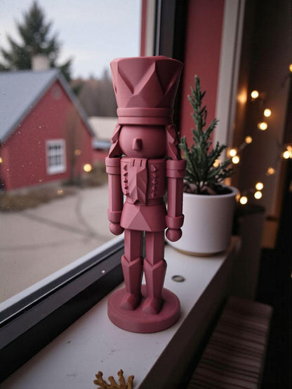 3D Printed Nutcracker Christmas Decoration