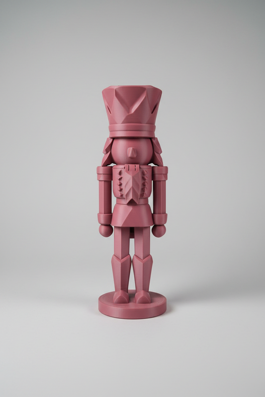3D Printed Nutcracker Christmas Decoration