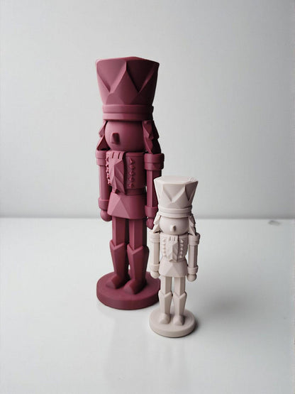 3D Printed Nutcracker Christmas Decoration