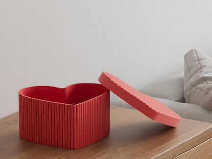 Heart Storage Box with Lid