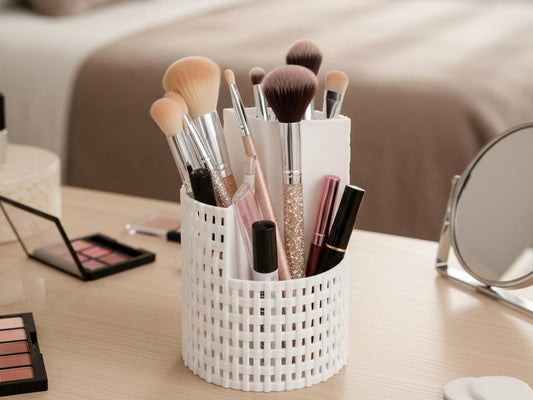 3D Printed Makeup Brush Holder & Cosmetic Organiser