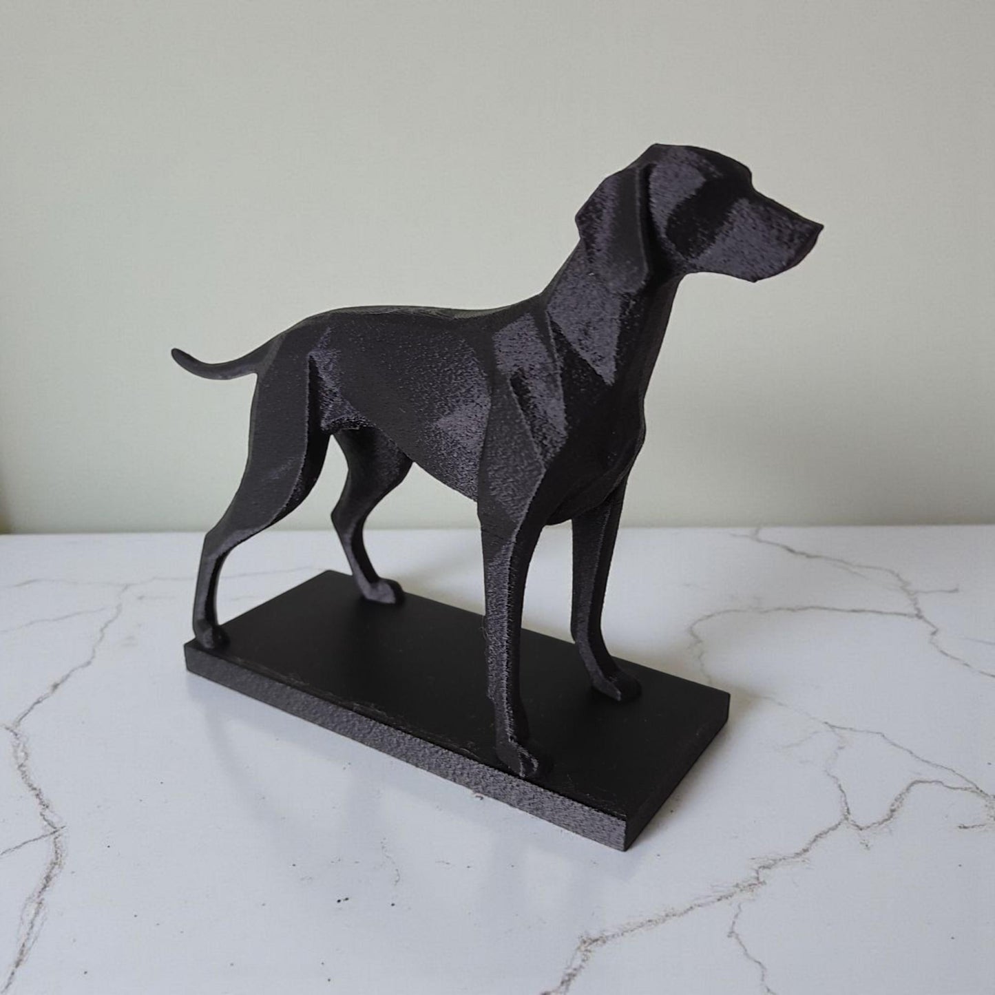 3D Printed Dog Sculpture