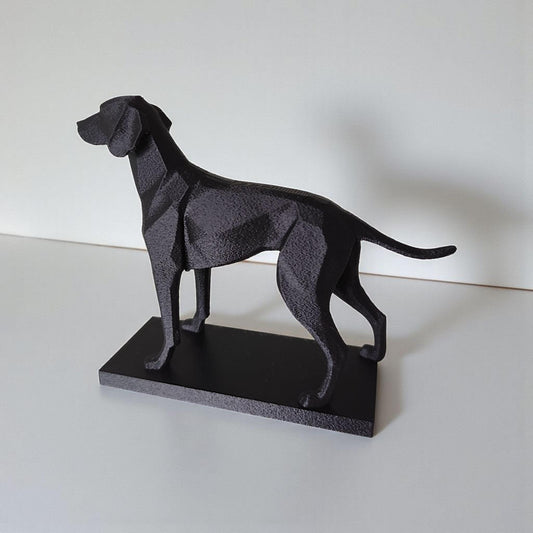 3D Printed Dog Sculpture