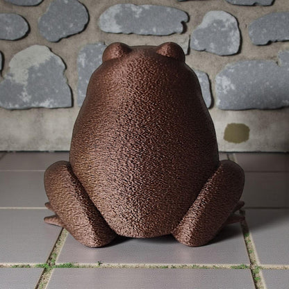 3D Printed Frog Ornament – Cute Animal Sculpture UK