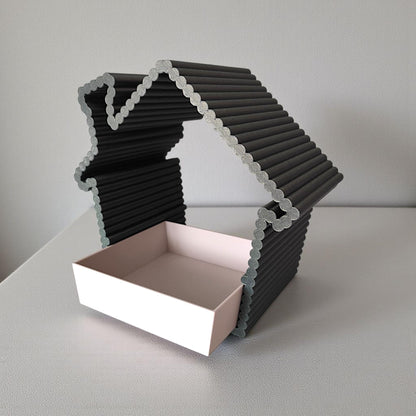 Modern Hanging Bird Feeder