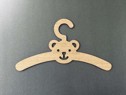 3D Printed Bear Kids Clothes Hanger