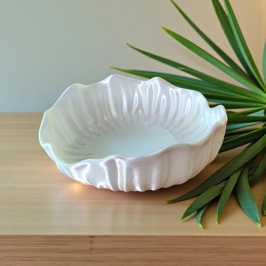 3D Printed Seashell Bowl – Coastal Home Décor UK