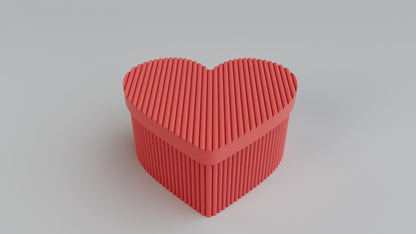 Heart Storage Box with Lid
