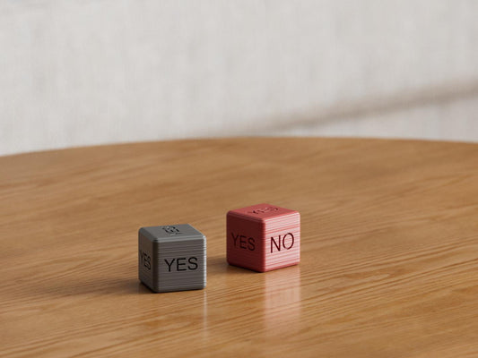 Yes or No Decision Dice