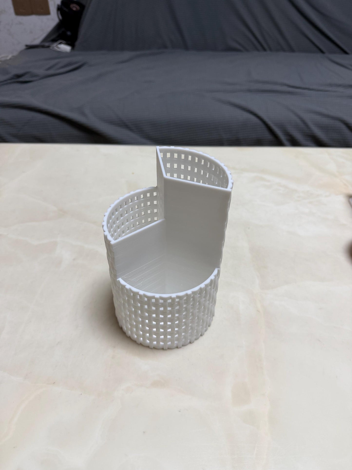 3D Printed Makeup Brush Holder & Cosmetic Organiser