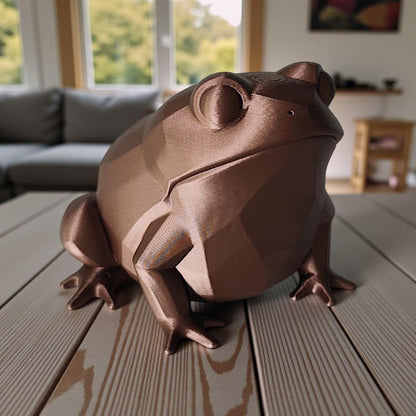 3D Printed Frog Ornament – Cute Animal Sculpture UK