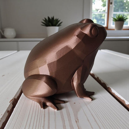 3D Printed Frog Ornament – Cute Animal Sculpture UK