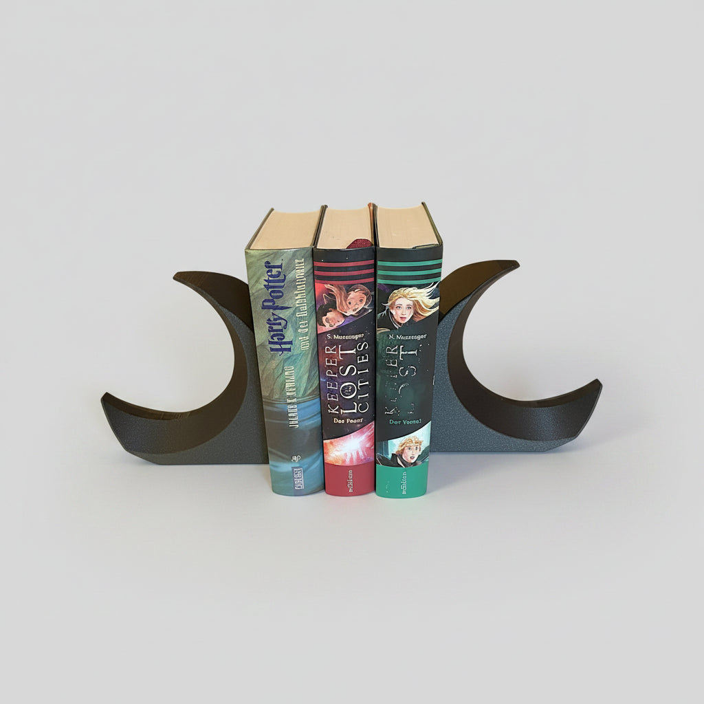 Moon Bookends