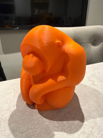 Orangutan Art Sculpture