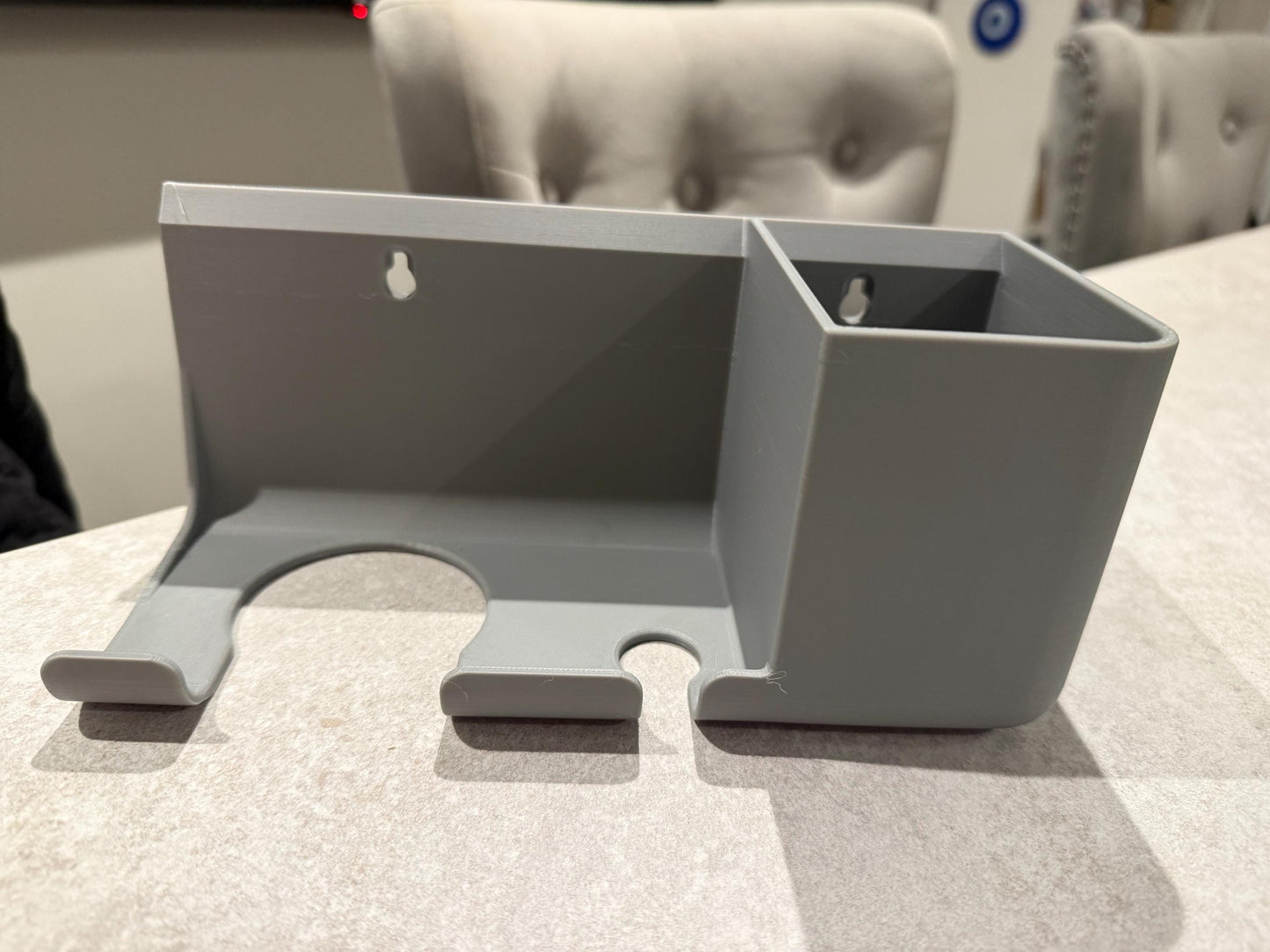 Hairdryer & Bathroom Organiser Holder