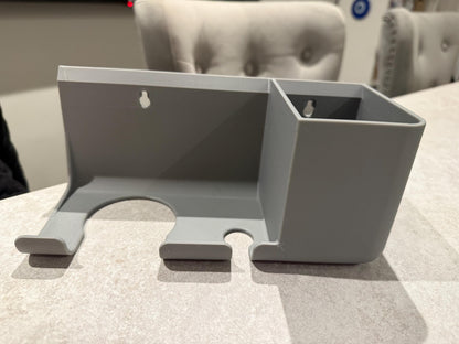 Hairdryer & Bathroom Organiser Holder