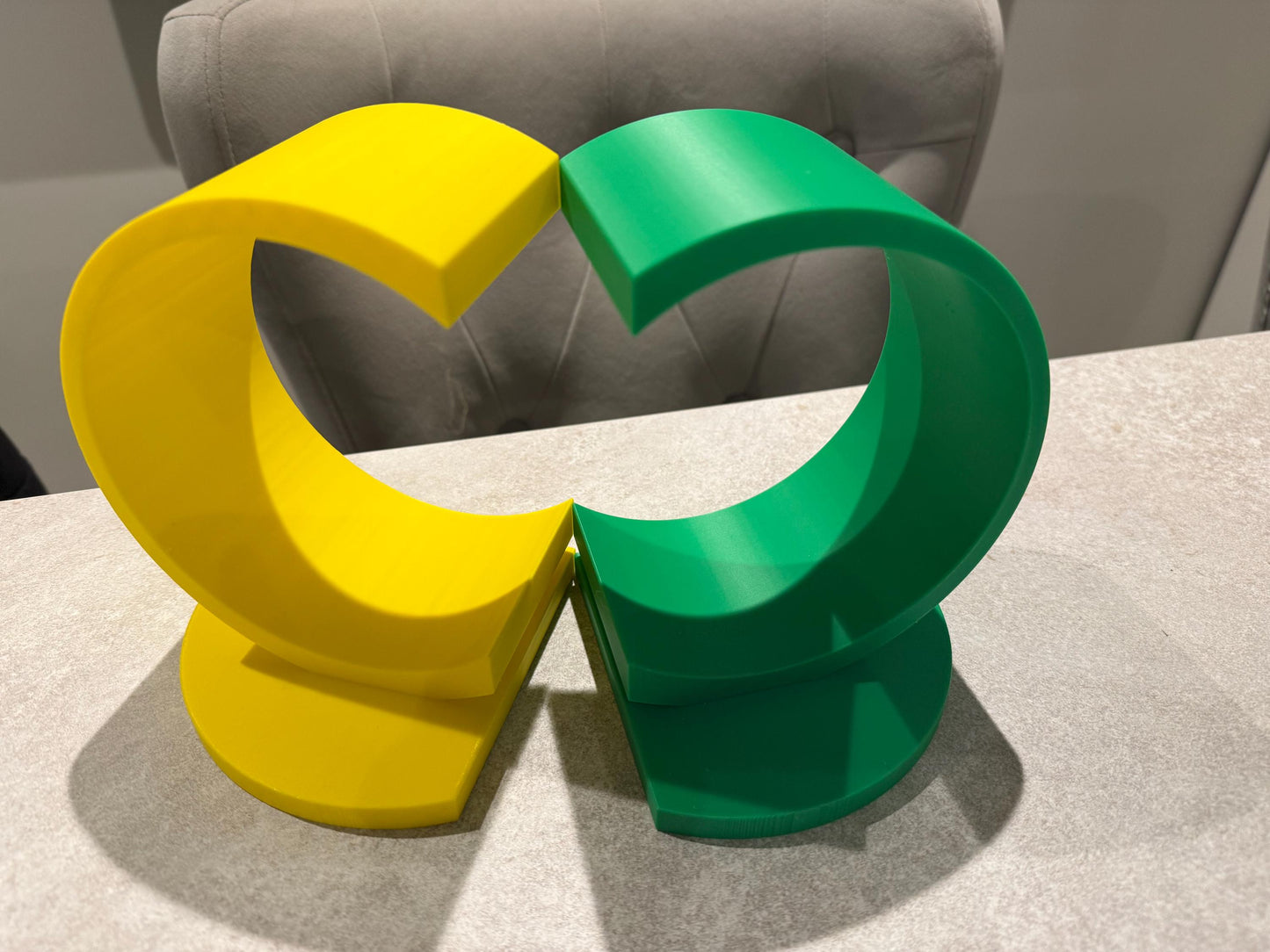 3D Printed Circular Bookend