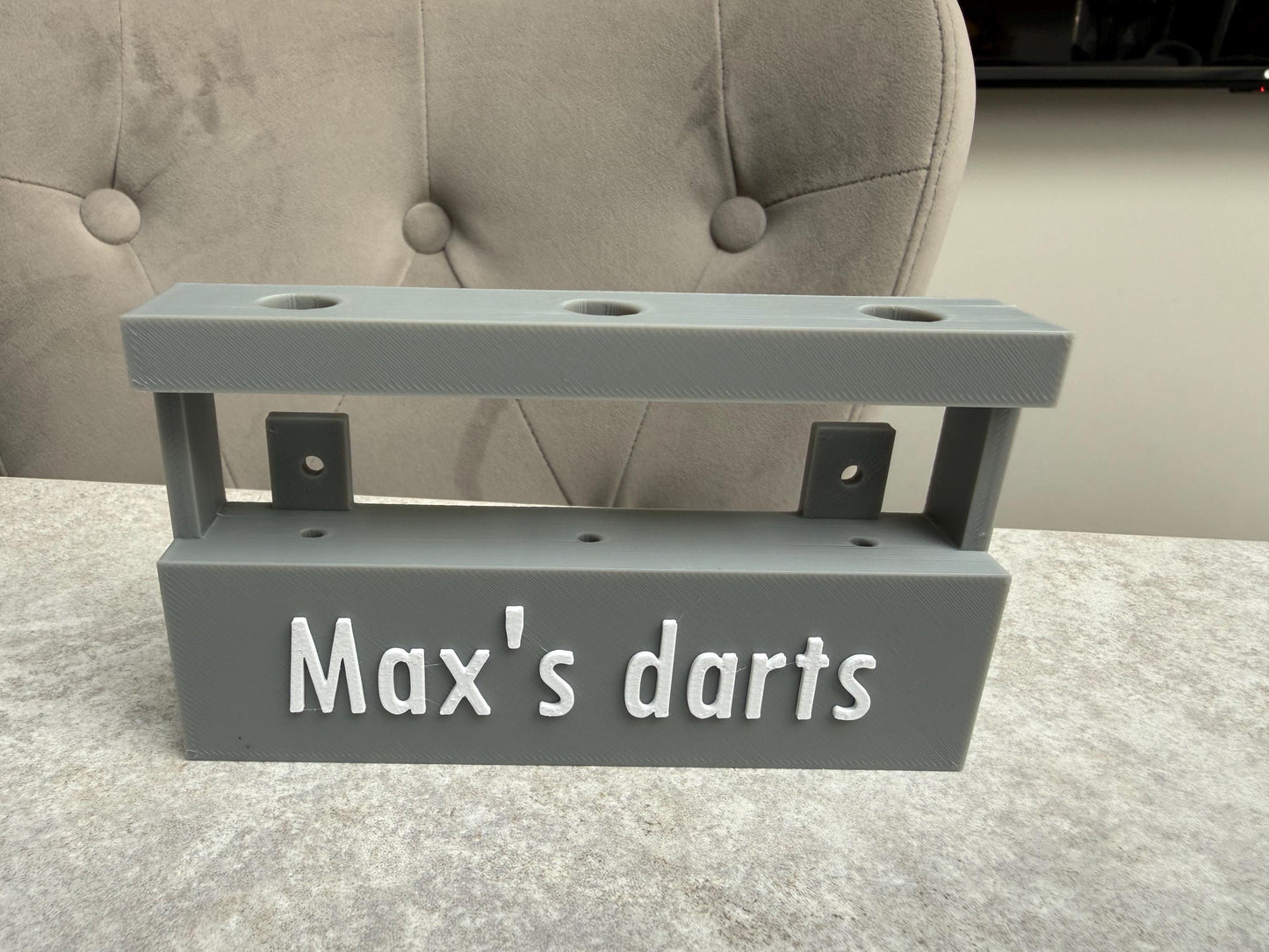 Personalised 3D Printed Darts Holder – Custom Darts Stand UK