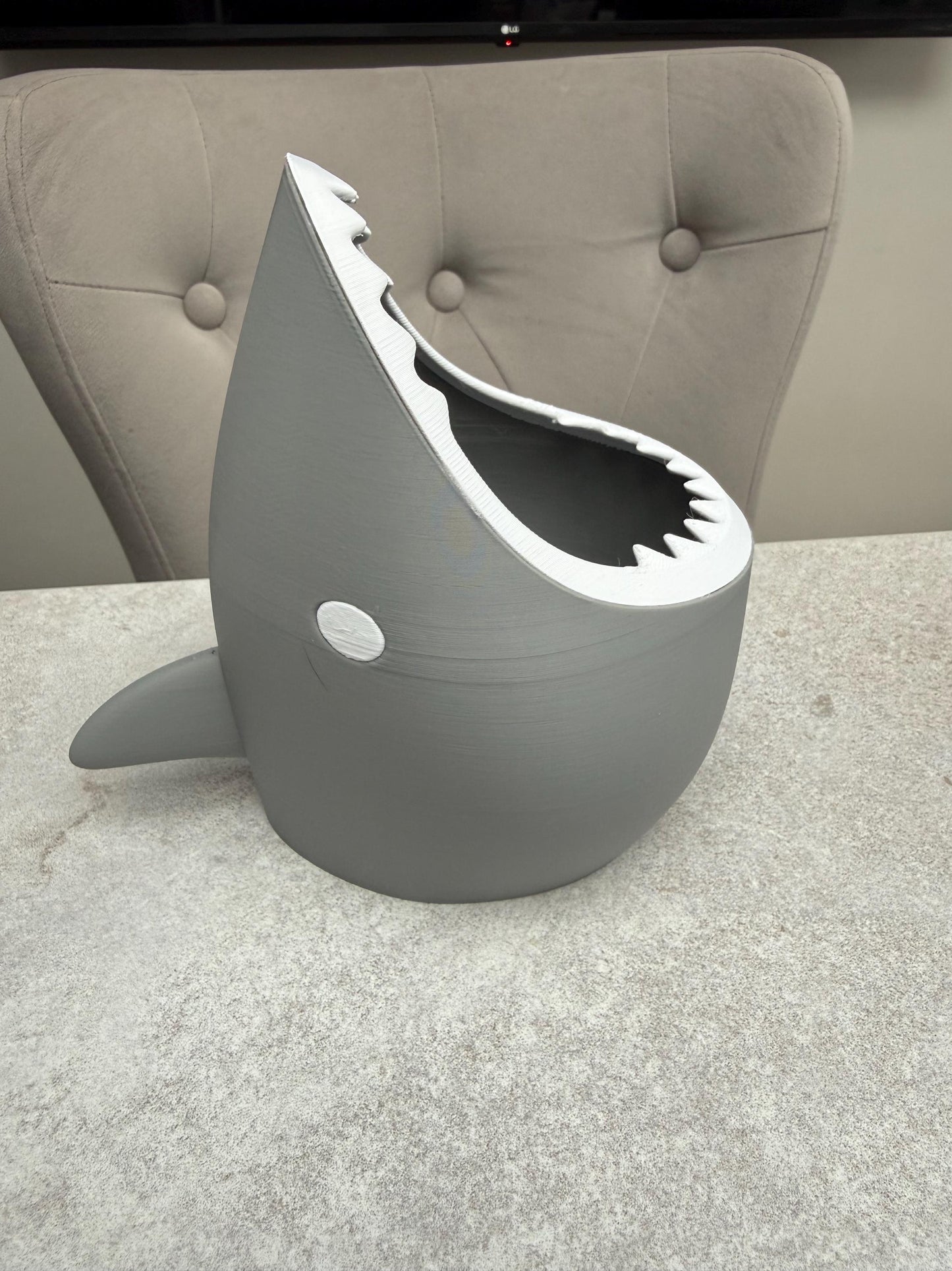 3D Printed Shark Sweet Bowl